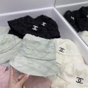 Chanel シャネル激安コピーブランドバケットハット日よけ 外遊び 散歩ハット 男 女 問わず中折れ帽バケハ UV 折りたたみ 小顔効果 キャップ帽子