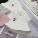 Chanel シャネル激安コピーブランドバケットハット日よけ 外遊び 散歩ハット 男 女 問わず中折れ帽バケハ UV 折りたたみ 小顔効果 キャップ帽子